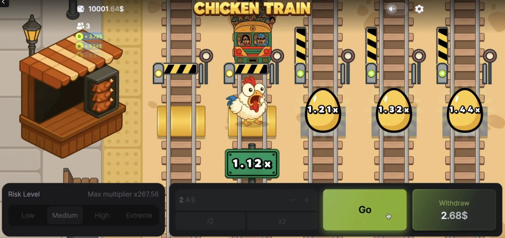 Chicken vs Train